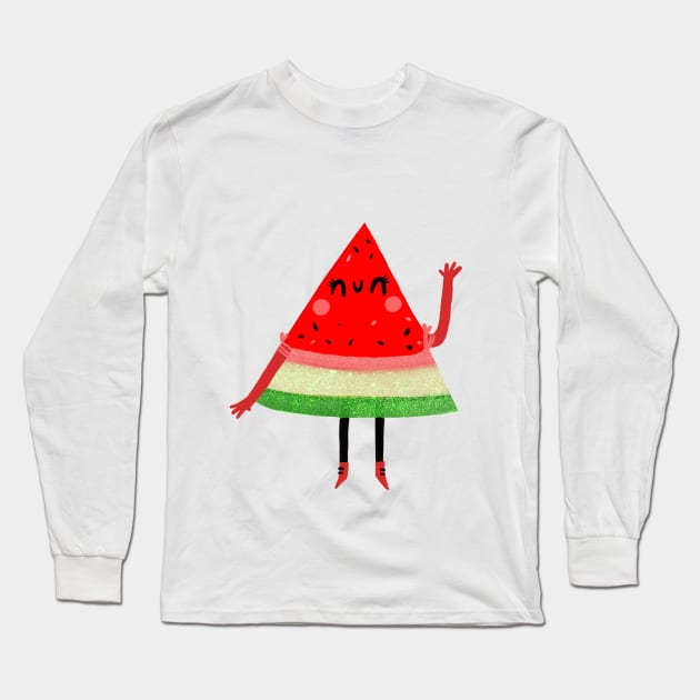 Watermelon sugar Long Sleeve T-Shirt by Mjdaluz